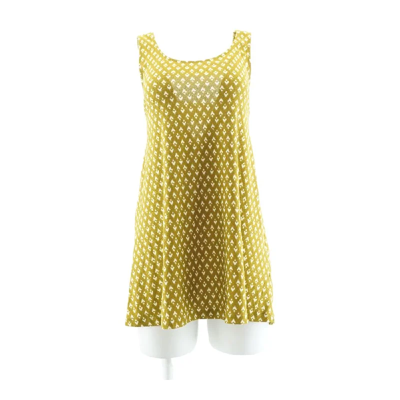 Mustard Misc Mini Dress