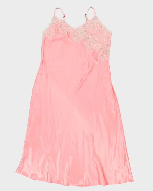 00s Jones New York Pink Slip Dress - L