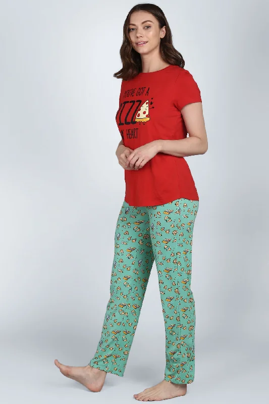 Pizza my Heart Pajama Set