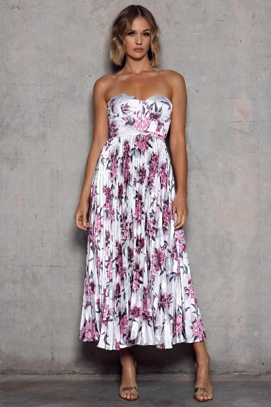 Milan Dress - Pink Floral