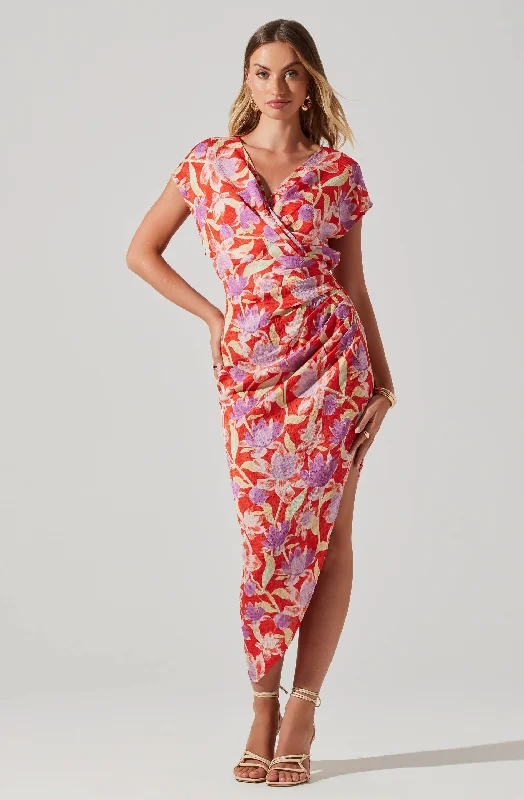 Rialto Floral Midi Dress