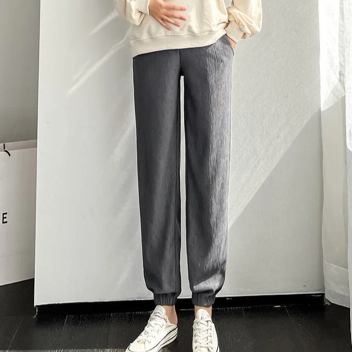 NiDELL: Women’s Vintage Trousers Belly Support For Autumn