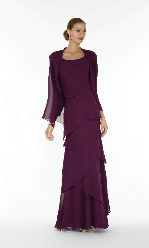 Alyce Paris - Mother of the Bride - 29292 Dress in Eggplant