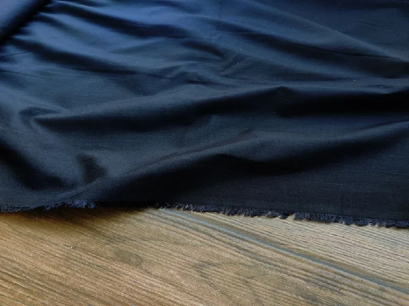 Black Linen Fabric