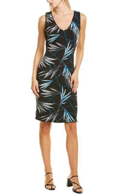 Catherine Malandrino MCD90203 - V-Neck Reversible Sleeveless Dress