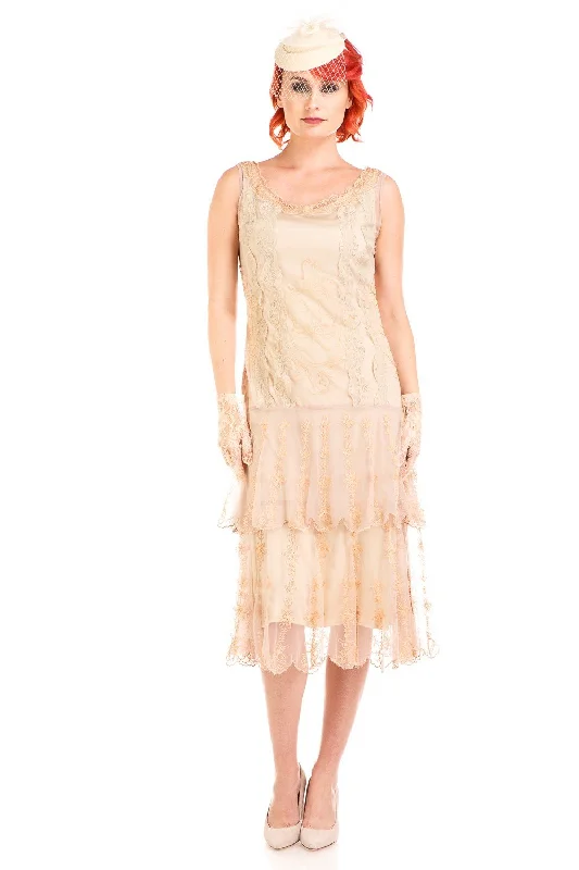 Eva 1920s Flapper Style Dress in Vintage by Nataya