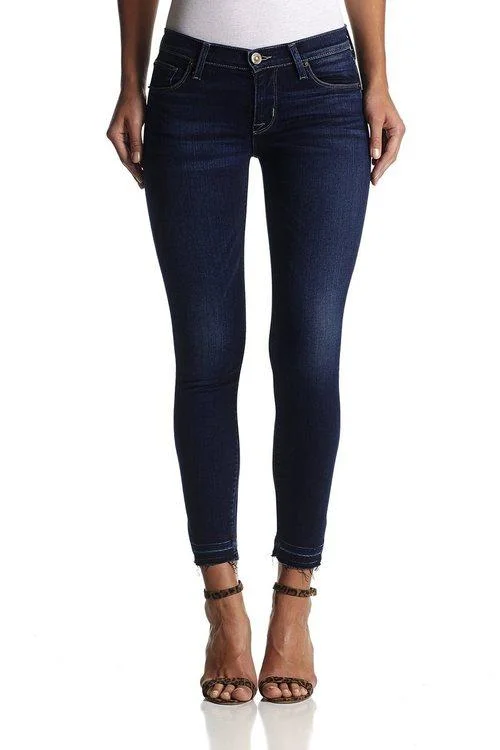 Hudson Jeans Krista Crop Super Skinny With Release Hem In Crest Falls