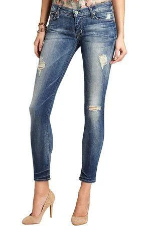 Hudson Jeans Krista Super Skinny Jeans in Blonde