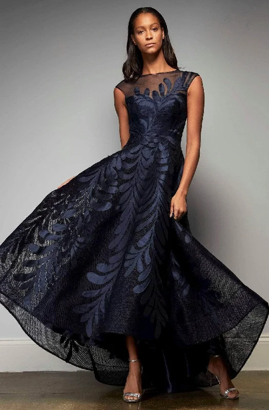 Hynes Park - Bateau Neck High Low Formal Dress M343