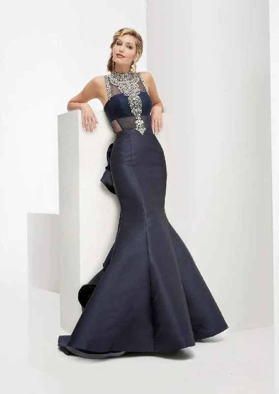 Jasz Couture - Crystal-Encrusted Mermaid Dress 5935