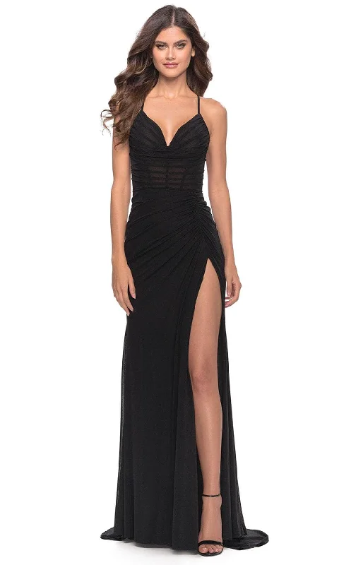 La Femme 31151 - Ruched Bodice Prom Dress