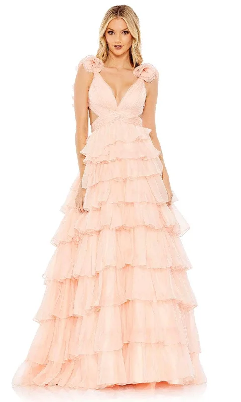 Mac Duggal 67959 - Tiered Chiffon Dress