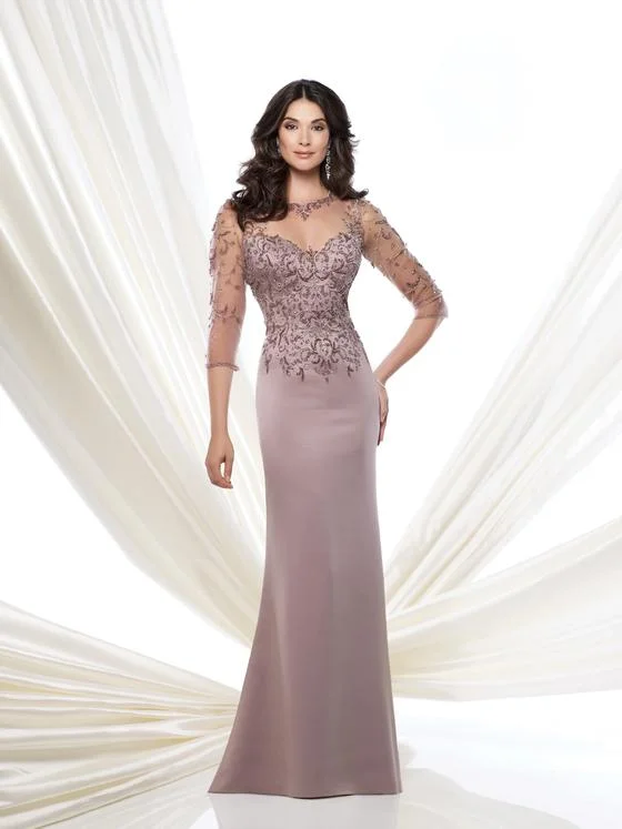 Mon Cheri 115973 Beaded A-line Dress