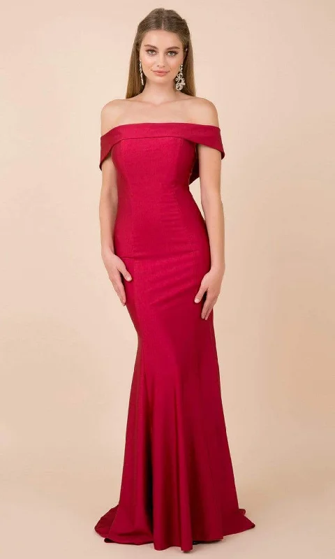 Nox Anabel - N295 Off-Shoulder Fitted Trumpet Dress