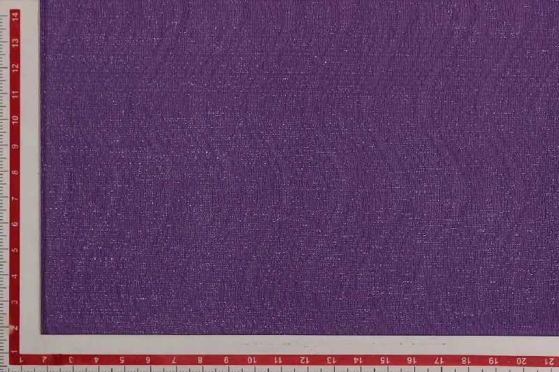 Purple Knitted Fabric