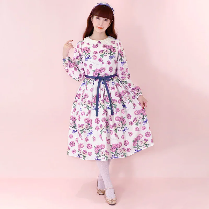 [RESERVATION] Pansy Ribbon Onepiece Dress