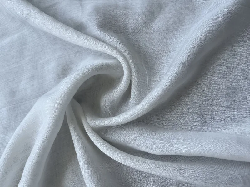 White Plain Dyeable Cotton Mul Fabric