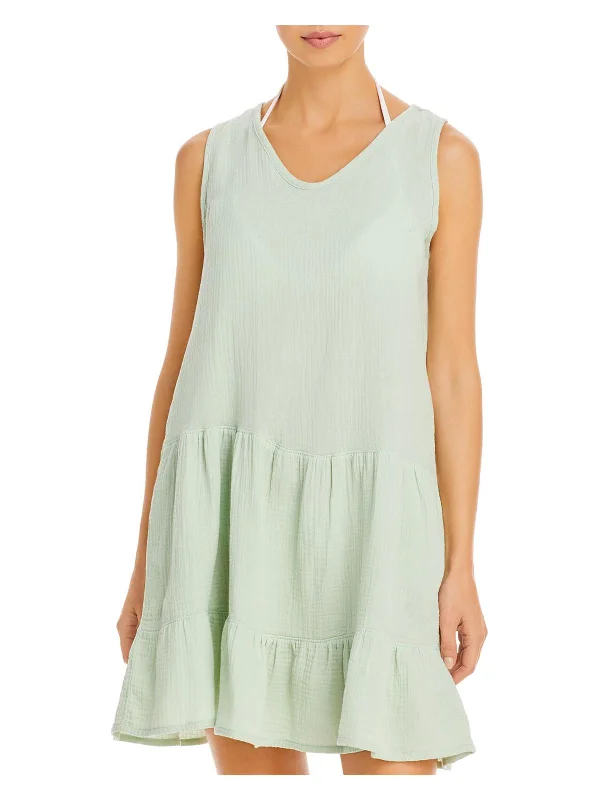 Womens Cotton Midi Sundress