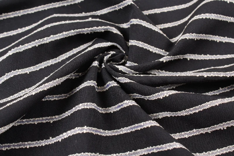 Cotton Shirting - Bicolor Stripes