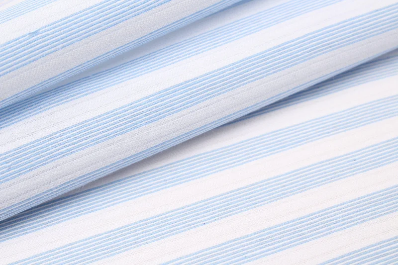 Cotton Polyamide Shirting - Stripes