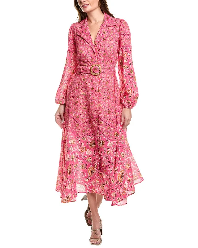 Hemant & Nandita Belted Shirtdress