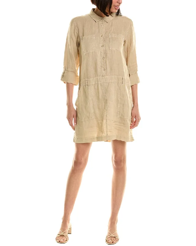 Michael Stars Pilar Linen Shirtdress