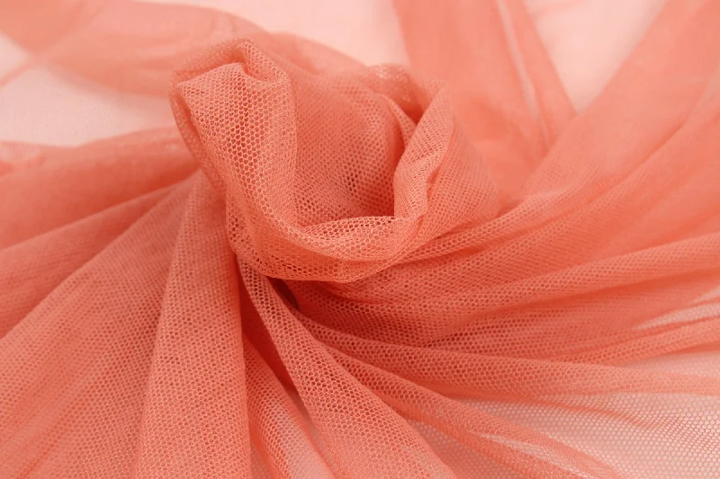 Recycled Polyamide Tulle with Vegetable Dyes - 7 Colors Available