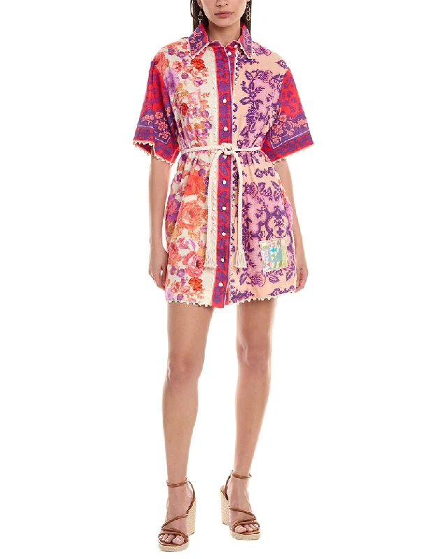 Zimmermann Raie Shirtdress